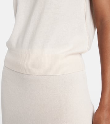 Wool and cashmere sweater vest | Jardin des Orangers