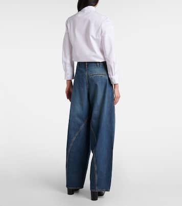 Mid-rise wide-leg jeans | Alaïa