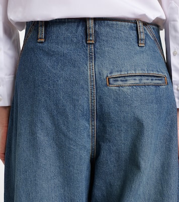 Mid-rise wide-leg jeans | Alaïa