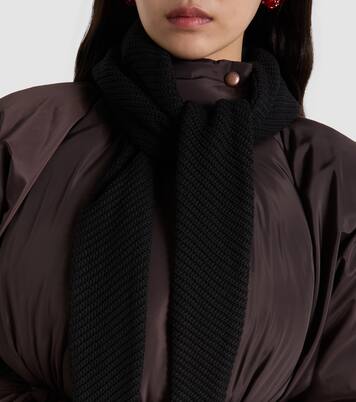 Belted hooded puffer jacket | Magda Butrym