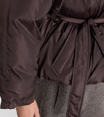 Belted hooded puffer jacket | Magda Butrym
