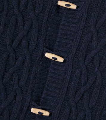 Maria cable-knit wool-blend cardigan | The New Society