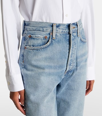 90's Pinch Waist high-rise straight jeans | Agolde