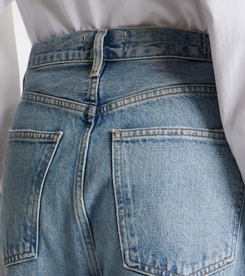 90's Pinch Waist high-rise straight jeans | Agolde
