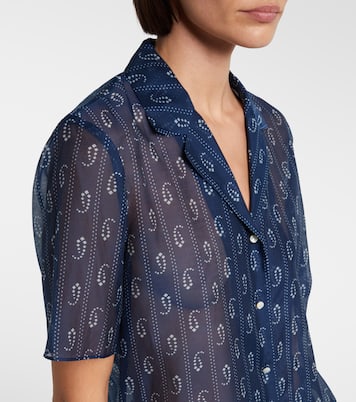 Hemd aus Baumwolle und Seide | Tory Burch