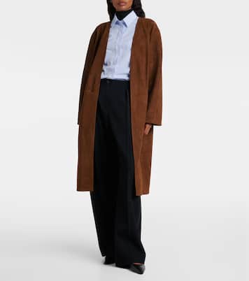 Serenis suede coat | The Row