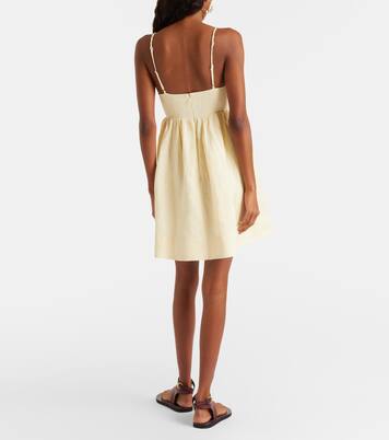 Minikleid Cocoon Tree aus Leinen | Farm Rio