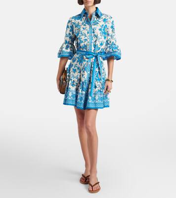 Printed mini shirt dress | Etro