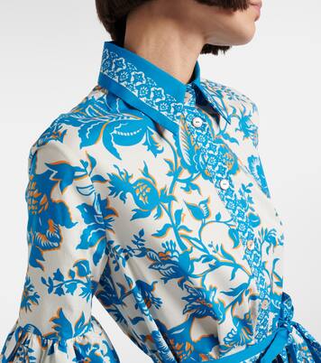 Printed mini shirt dress | Etro