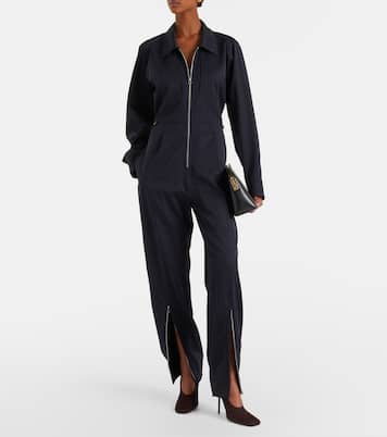 Wool-blend jumpsuit | Victoria Beckham