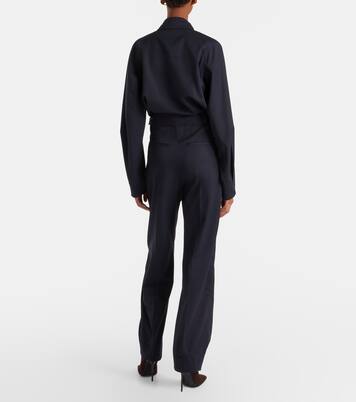 Wool-blend jumpsuit | Victoria Beckham