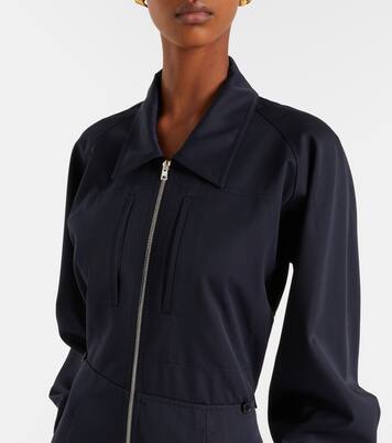 Wool-blend jumpsuit | Victoria Beckham