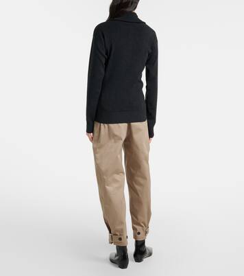 Serene棉质桶形裤装 | Proenza Schouler