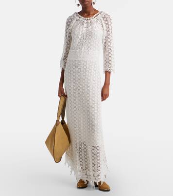 Hayra cotton guipure lace minidress | Isabel Marant