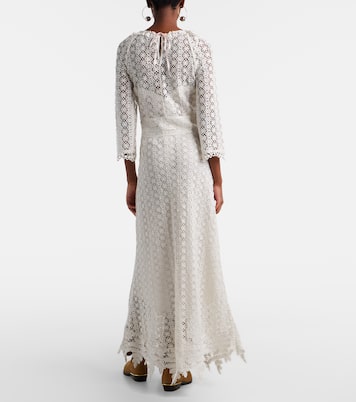Hayra cotton guipure lace minidress | Isabel Marant