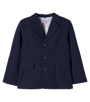 Sybil cotton seersucker blazer | La Coqueta