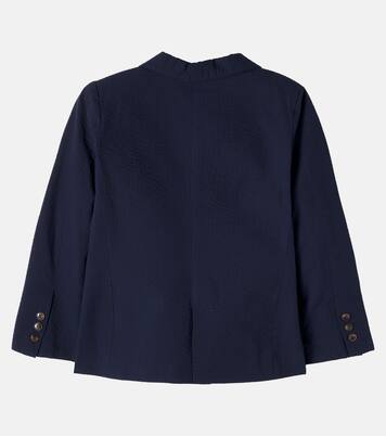 Sybil cotton seersucker blazer | La Coqueta