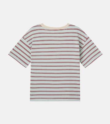 T-shirt rayé en coton | Bobo Choses