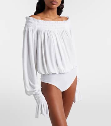 Body con hombros descubiertos | Norma Kamali