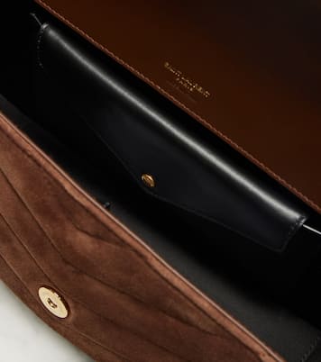 Loulou Medium suede shoulder bag | Saint Laurent