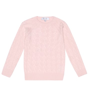 Pullover Downy Cables aus Kaschmir | Loro Piana Kids