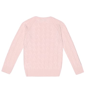Pullover Downy Cables aus Kaschmir | Loro Piana Kids