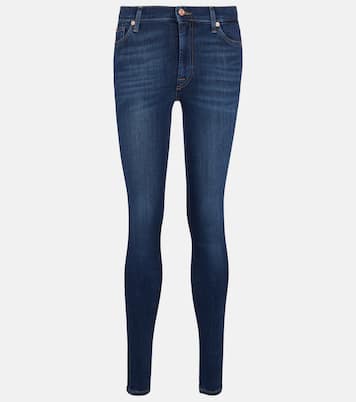 High-Rise Skinny Jeans Slim Illusion Luxe | 7 For All Mankind