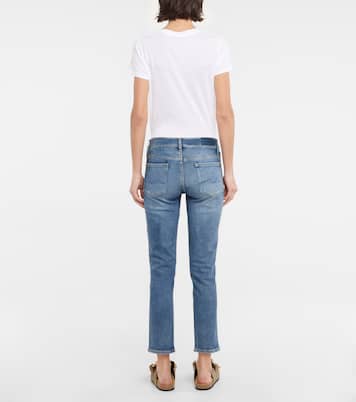 Jeans ajustados Roxanne de tiro medio | 7 For All Mankind