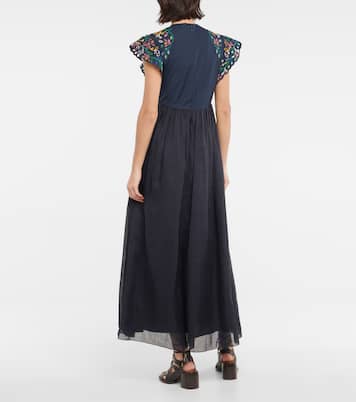 Besticktes Maxikleid aus Baumwolle | Chloé