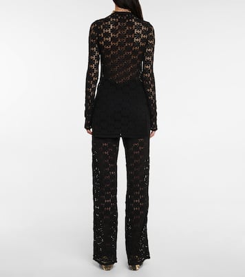 Besticktes Longsleeve aus Baumwolle | Jil Sander