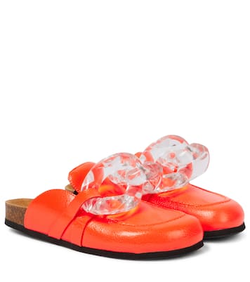 Slippers Chain in pelle | JW Anderson
