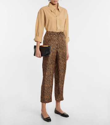 Printed silk pants | Nanushka