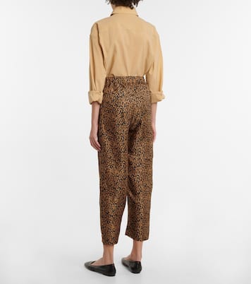 Printed silk pants | Nanushka
