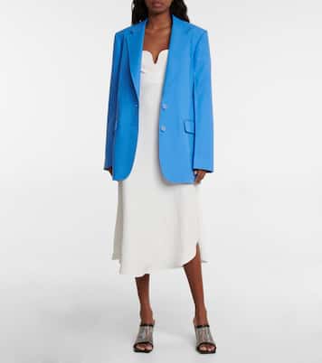 Single-breasted twill blazer | Stella McCartney