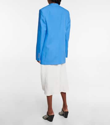 Single-breasted twill blazer | Stella McCartney