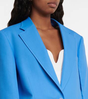 Single-breasted twill blazer | Stella McCartney