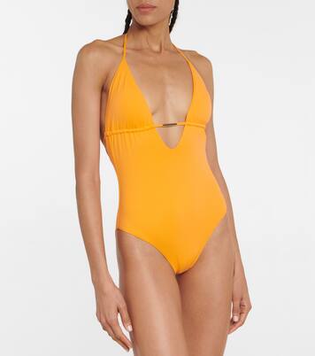 Halterneck cutout swimsuit | Melissa Odabash