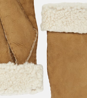 Muffole Mulfi in pelle con shearling | Isabel Marant