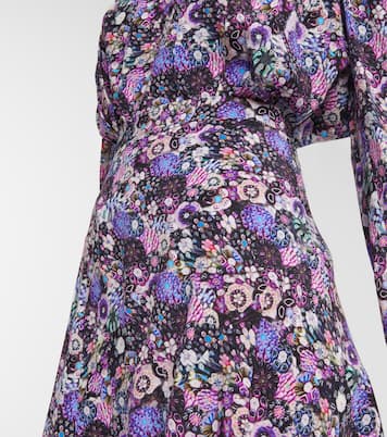 Falda larga Sakura en mezcla de seda | Isabel Marant