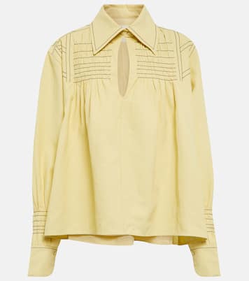 Bluse aus Leinen | Jil Sander