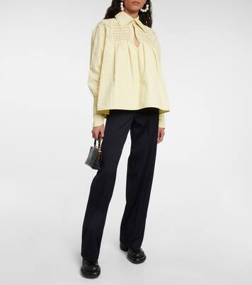 Bluse aus Leinen | Jil Sander