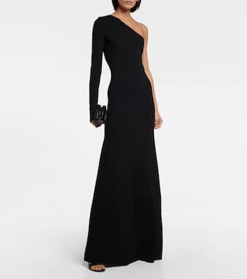 Abito lungo monospalla in maglia | Victoria Beckham