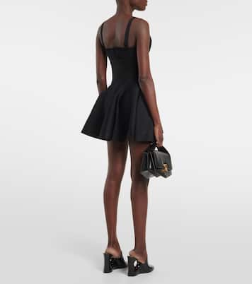 Mini-jupe plissée | Alaïa