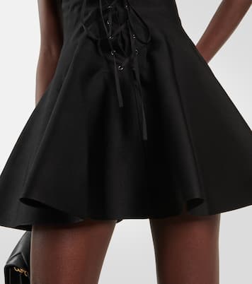Mini-jupe plissée | Alaïa