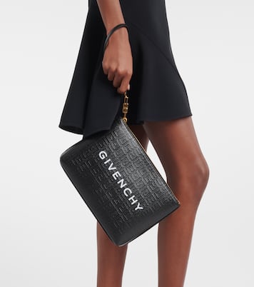 4G Large coated canvas pouch | Givenchy