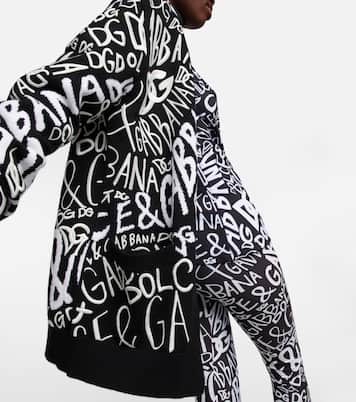Cardigan in lana con logo | Dolce&Gabbana