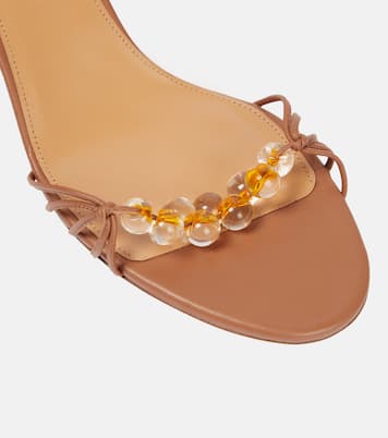 Very Maui 50 leather sandals | Aquazzura