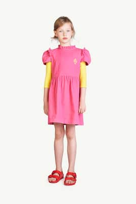 Tortoise cotton and linen dress | The Animals Observatory