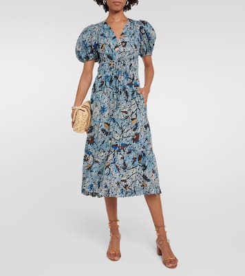 Thelma printed midi dress | Ulla Johnson