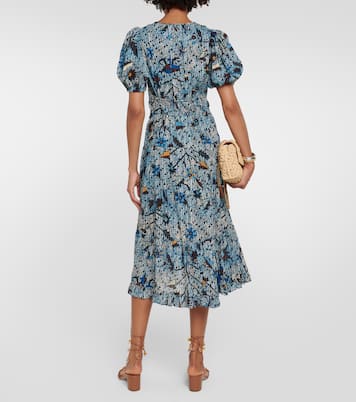 Thelma printed midi dress | Ulla Johnson